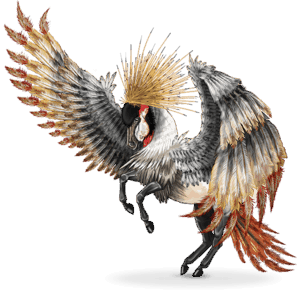 cavalo errante dos pássaros mariposa