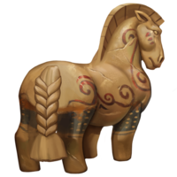 trança de cauda embutida